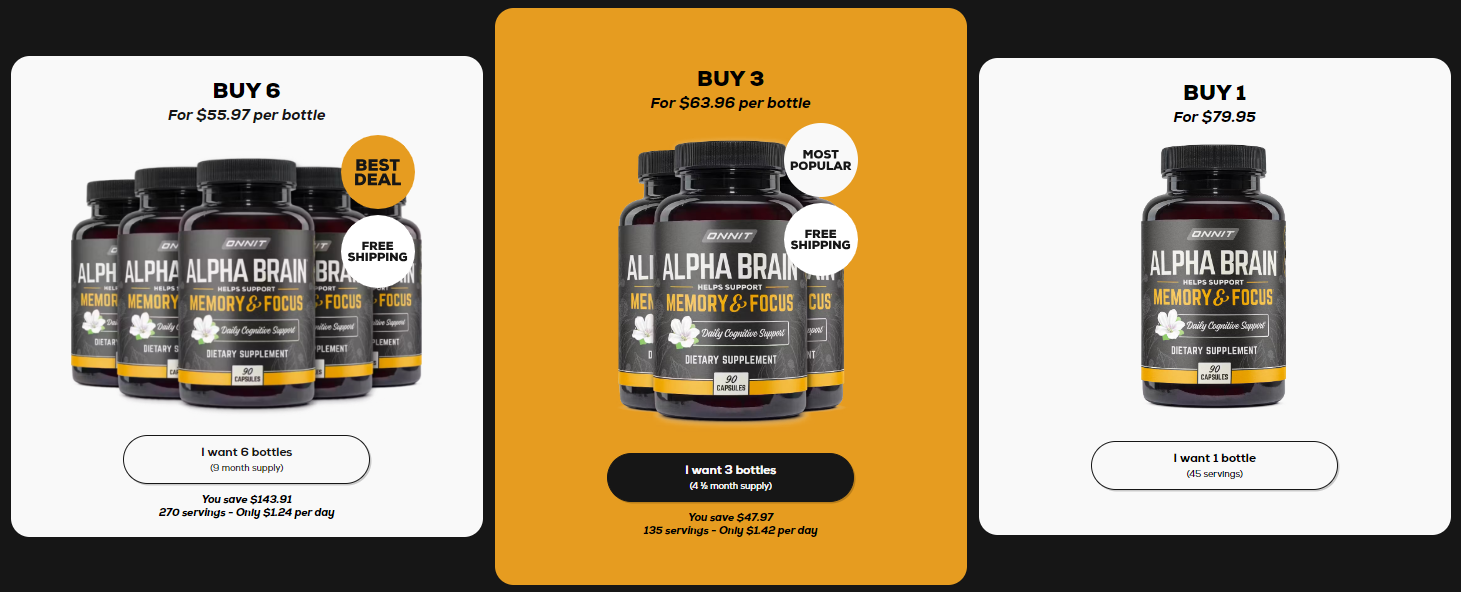 alphabrain price